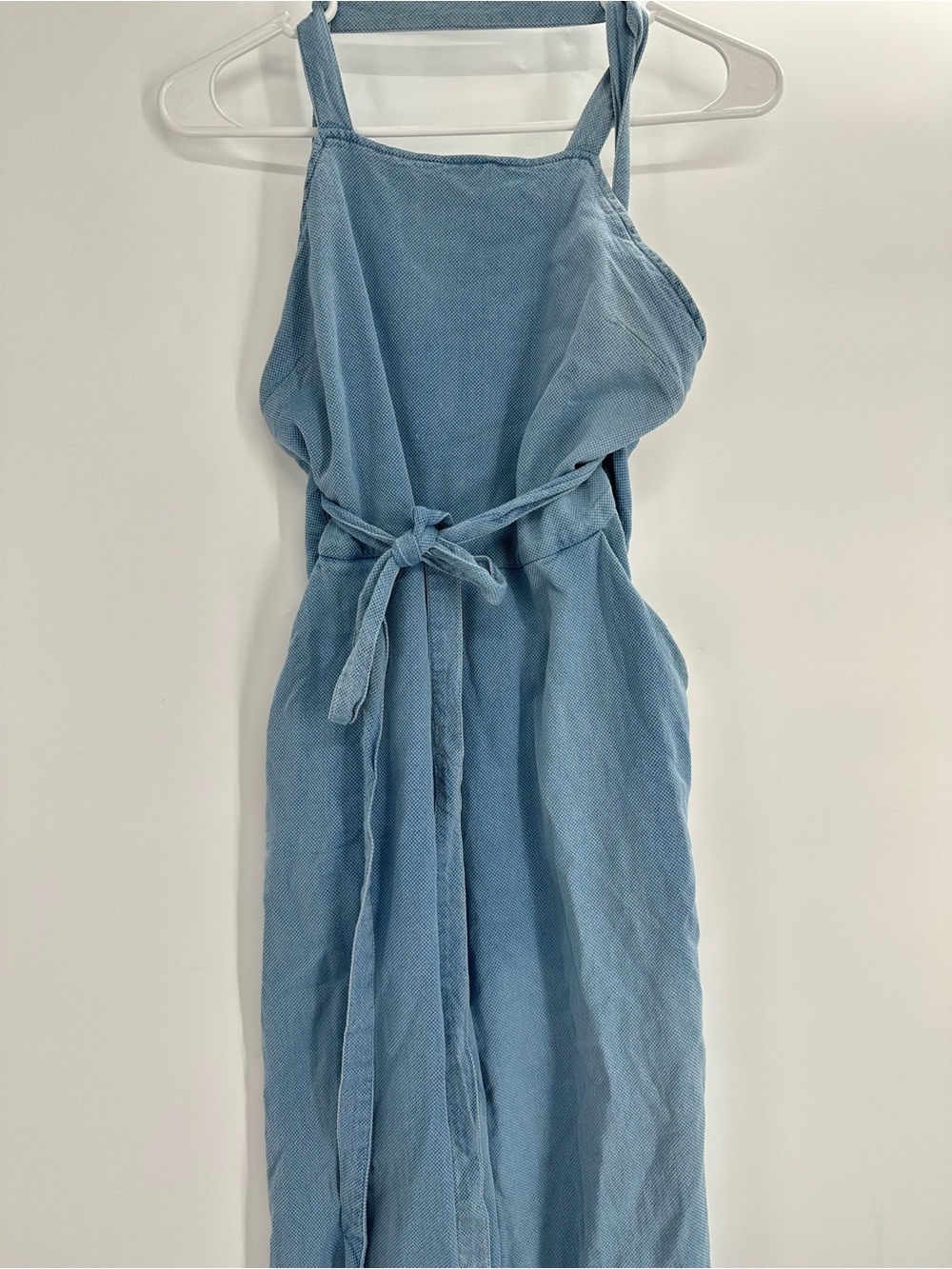Marine Layer Tess Jumpsuit in Light Indigo Size 8 - Picture 3 of 10
